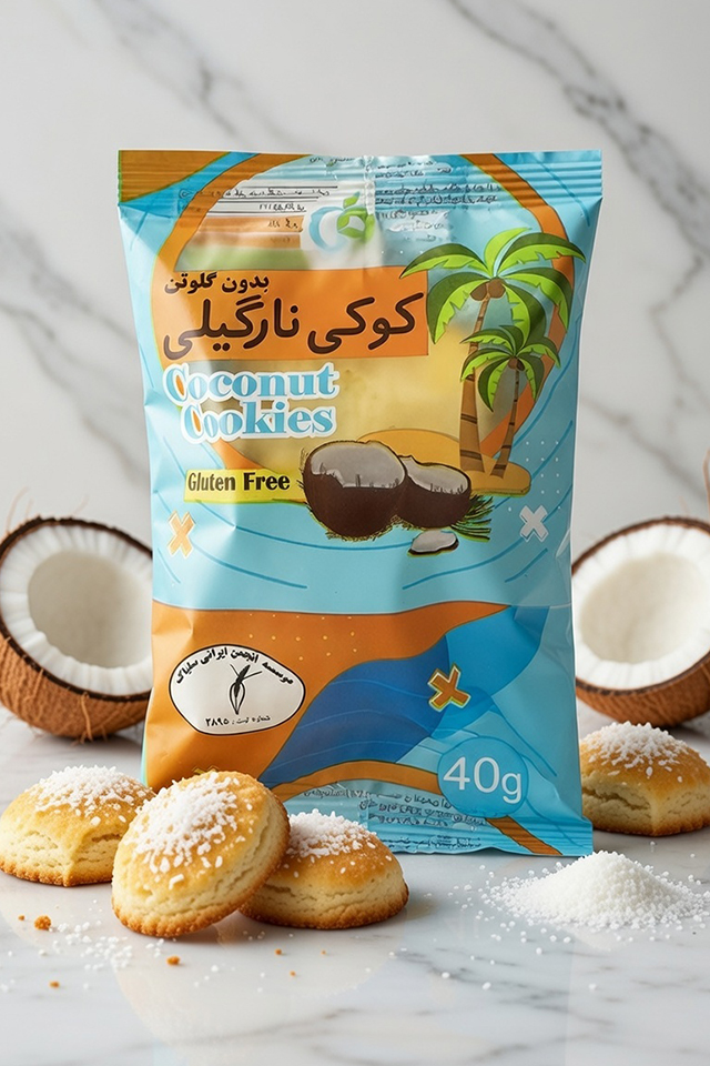 کوکی نارگیلی بدون گلوتن اننجمن ایرانی سلیاک